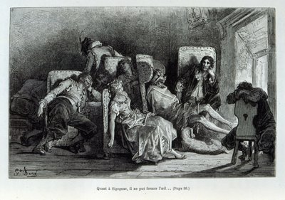 Kuvassa "Kapteeni Fracasse" Theophile Gautierin commedia dell