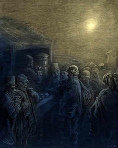 Gustave Doré: Inside the Docks tekijältä Gustave Dore