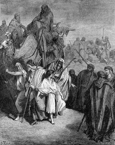 Joosef myi Egyptiin tekijältä Gustave Dore