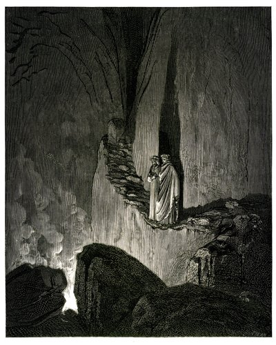 Dante Alighierin kirjoittama ja Gustave Doren kuvittama teos L