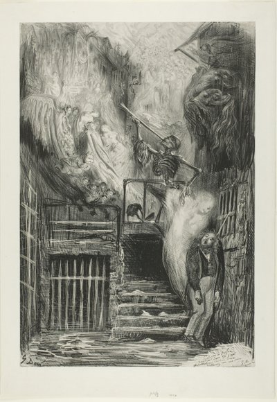 Vanhan lyhdyn katu: Gérard de Nervalin itsemurha tekijältä Gustave Dore