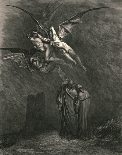 Merkitse jokainen vakava Erynnis, c1890. tekijältä Gustave Dore