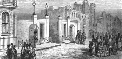"Marlborough House - Expecting the Prince", 1872. tekijältä Gustave Dore