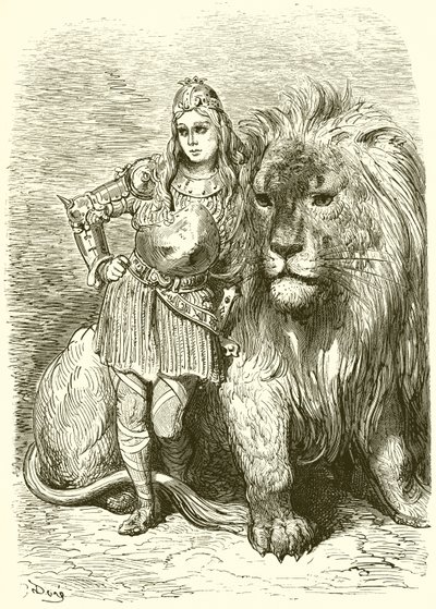 Mitaine ja Oghris tekijältä Gustave Dore