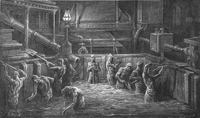 "Mixing the Malt", 1872. tekijältä Gustave Dore