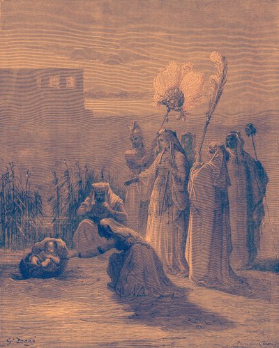 Mooses sarjoissa tekijältä Gustave Dore