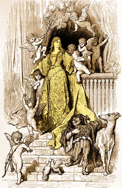 Orlando Furioso, Ludovico Ariosto tekijältä Gustave Dore