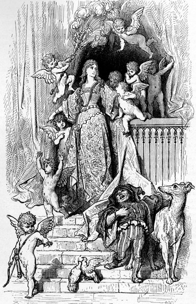 Ludovico Arioston Orlando Furioso tekijältä Gustave Dore