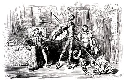 Prologi Don Quijoten seikkailuihin tekijältä Gustave Dore