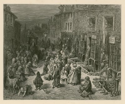 Seven Dials, Lontoo tekijältä Gustave Dore