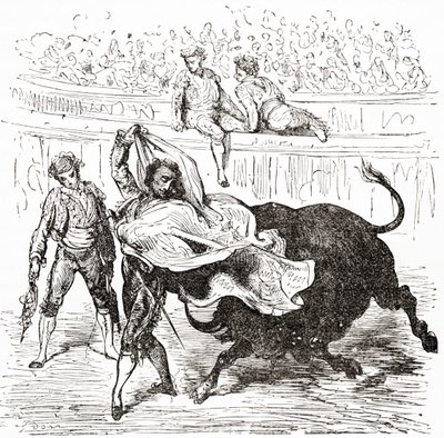 Espanja. Gustave Doren elämästä ja muistelmista, julkaistu 1885. tekijältä Gustave Dore