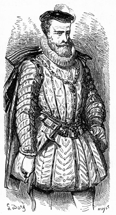 Sully (Maximilian of Bethune, Baron de Rosny, Sullyn herttua) tekijältä Gustave Dore