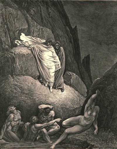 Thais on tämä, portto, c1890. tekijältä Gustave Dore