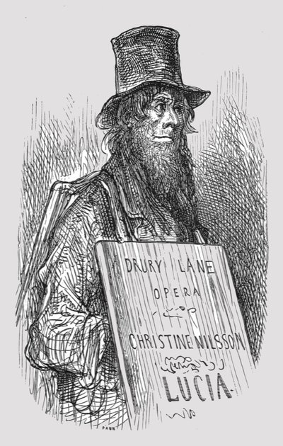 "Animated Sandwich", 1872. tekijältä Gustave Dore