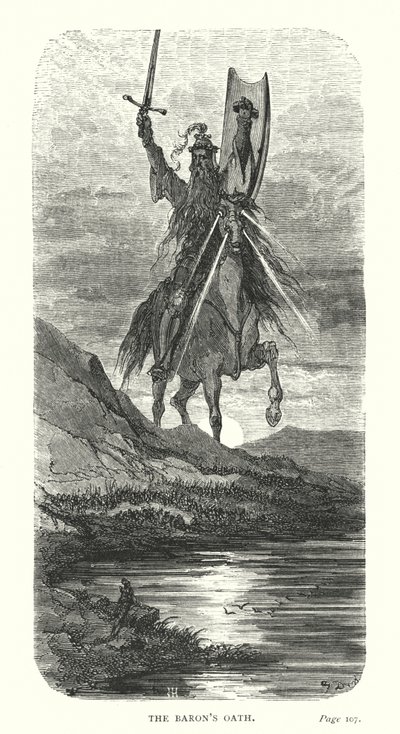 Paronin vala (kaiverrus) tekijältä Gustave Dore