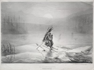 Breaking Ice, Norjan matkamuisto. tekijältä Gustave Dore