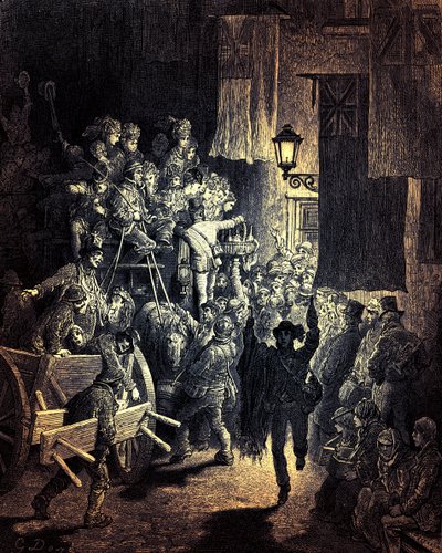 The Derby - Paluu kotiin, Gustave Doré tekijältä Gustave Dore