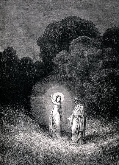 Jumalallisen komedian helvetti tekijältä Gustave Dore