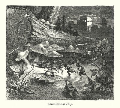 Mannikinlinna (kaiverrus) tekijältä Gustave Dore