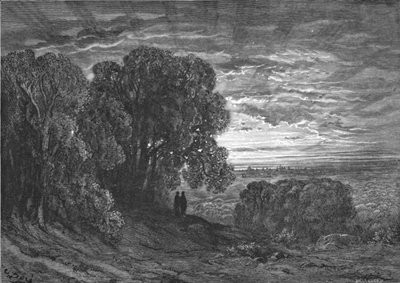 "The Two Pilgrims at Highgate", 1872. tekijältä Gustave Dore