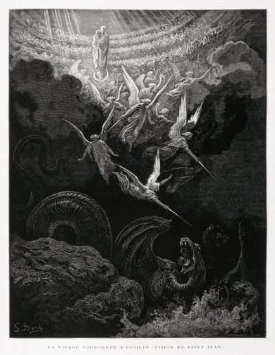 Neitsyt Marian kruunajaiset tekijältä Gustave Dore