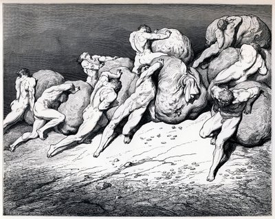 Varaajat ja tuhlaajat, 1857. tekijältä Gustave Dore