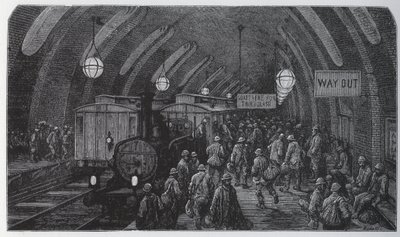 Työläisten juna - tekijältä Gustave Dore