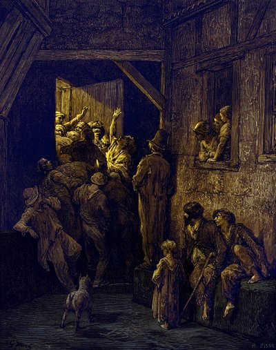 Anna hänet esiin, Gustave Dorén Ratcliff tekijältä Gustave Dore