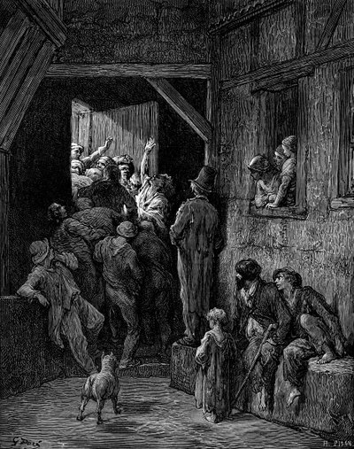 Anna hänet esiin, Gustave Dorén Ratcliff tekijältä Gustave Dore