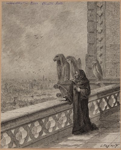 Claude Frollo. tekijältä Gustave Fraipont
