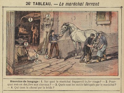 Le marechal Ferrant (väri litho) tekijältä Gustave Fraipont