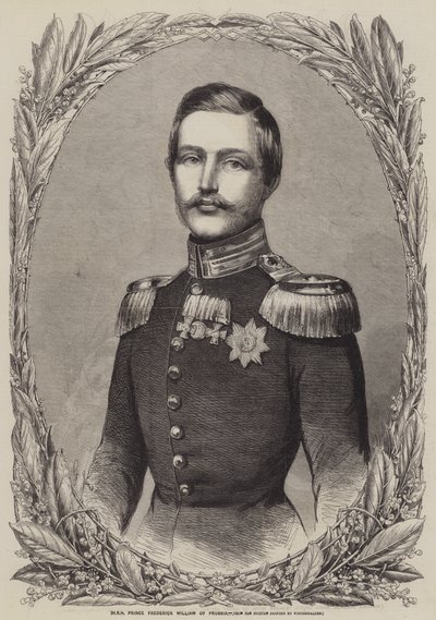 HRH Preussin prinssi Frederick William tekijältä Gustave Janet