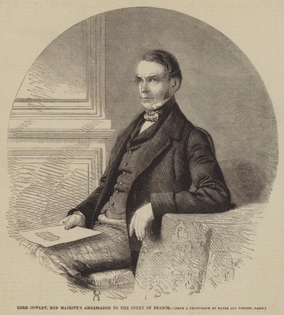 Lord Cowley, Hänen Majesteettinsa suurlähettiläs Ranskan tuomioistuimessa tekijältä Gustave Janet