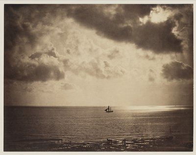 Brig on the Water, 1856 tekijältä Gustave Le Gray