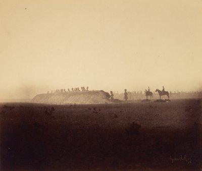 Ratsuväen manööverit, 3. lokakuuta tekijältä Gustave Le Gray