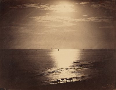 Le Soleil au Zénith - Océan / Aurinko Zénithissä, Normandia tekijältä Gustave Le Gray