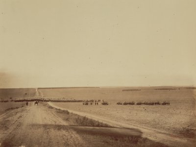 Liikkeet, Camp de Châlons tekijältä Gustave Le Gray