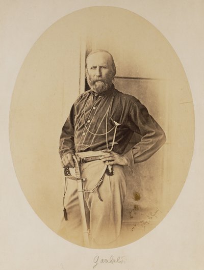 Giuseppe Garibaldin muotokuva tekijältä Gustave Le Gray