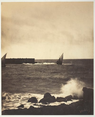 Breaking Wave, 1857. tekijältä Gustave Le Gray