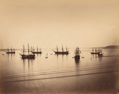 Ranskan laivasto, Cherbourg tekijältä Gustave Le Gray