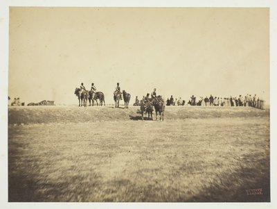Nimetön [ratsuväki], 1857. tekijältä Gustave Le Gray
