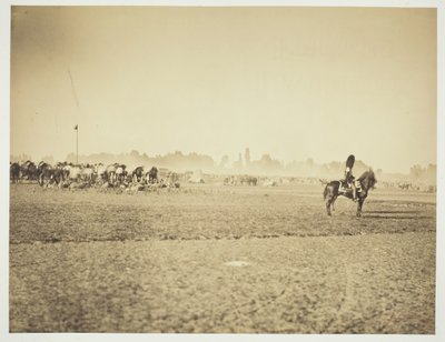 Nimetön [ratsuväki], 1857. tekijältä Gustave Le Gray