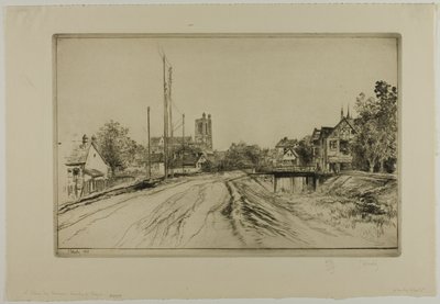 Uuden kanavan sulku, Troyes tekijältä Gustave Leheutre