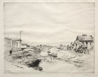 Työläisten talo Troyesissa, Ranskassa tekijältä Gustave Leheutre