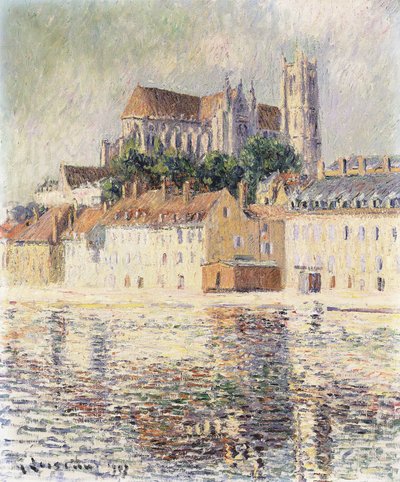 Auxerren katedraali, tekijältä Gustave Loiseau