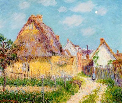 Mökki Le Vaudreuilissa, 1903 tekijältä Gustave Loiseau