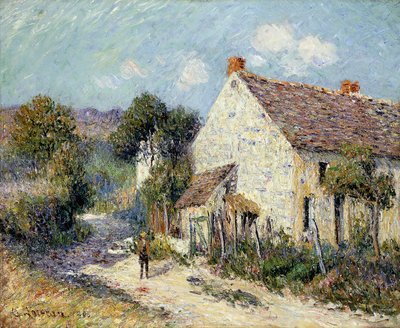 Seine-et-Oisen maisema; Sein-et-Oisen maisema, 1906 tekijältä Gustave Loiseau