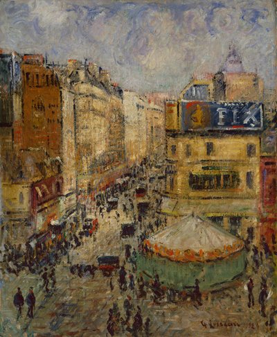 Rue de Clignancourt, Pariisi tekijältä Gustave Loiseau