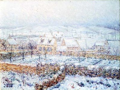 Seinen laakso tekijältä Gustave Loiseau