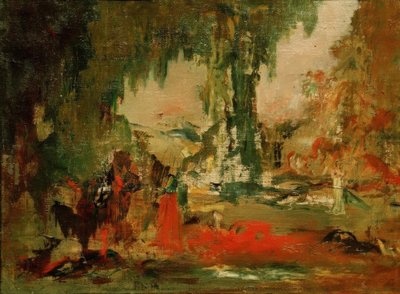 Luonnos tekijältä Gustave Moreau